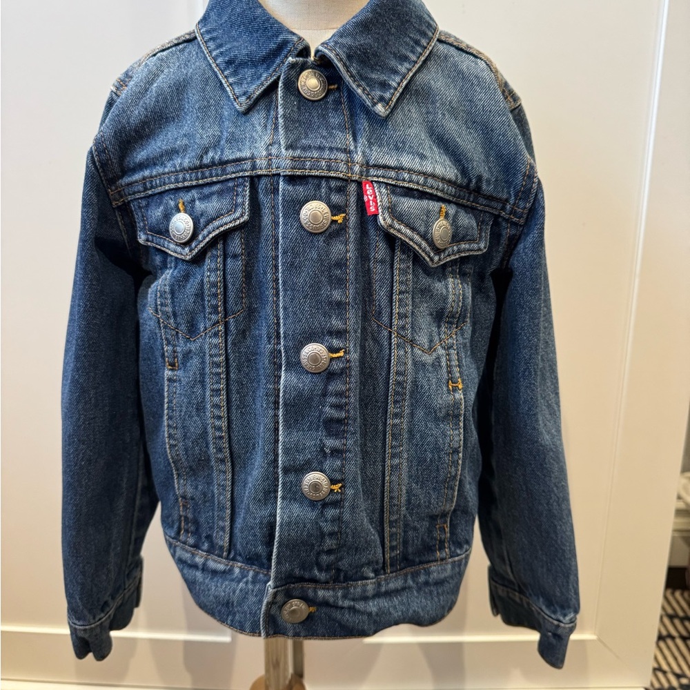 Levi's Kids Denim Blue Jacket size 4